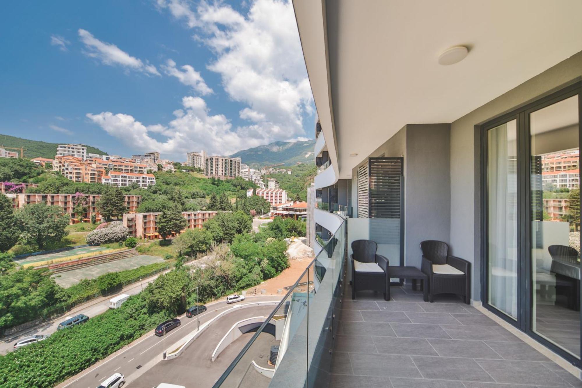 Ferienwohnung Skyline Vista Bečići Exterior foto